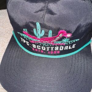 TPC Staunch Scottsdale Black trucker Cap with Embroidery SnapBack
